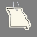 Paper Air Freshener - Missouri (Outline)